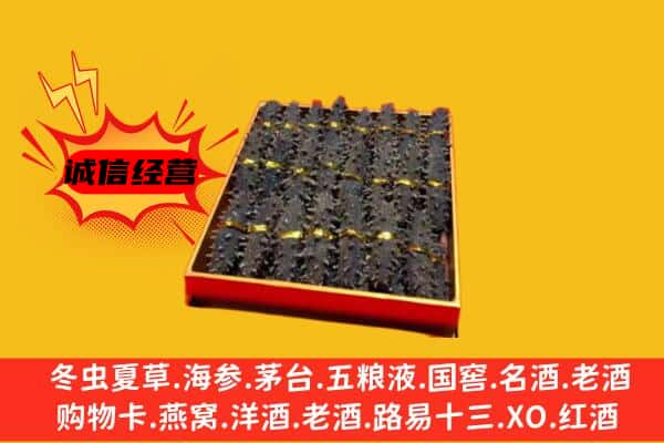 铜鼓县回收海参